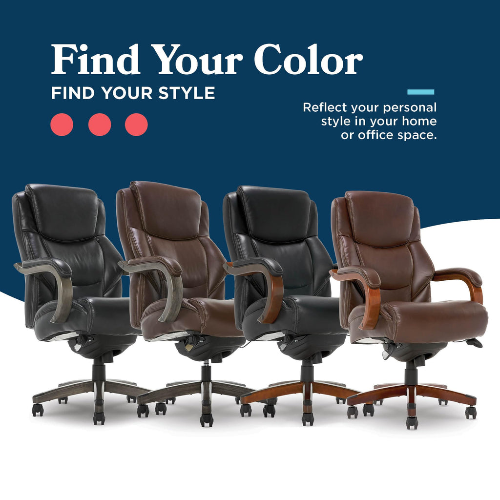 Big and Tall Leather Executive Office Chair Y461