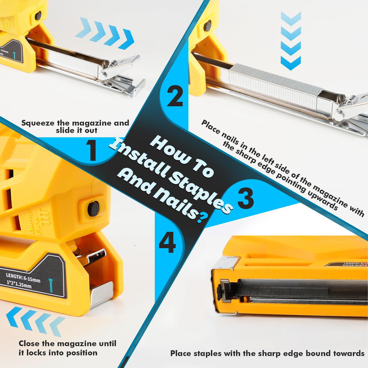 18 Gauge Cordless Brad Nailer and Narrow Crown Stapler W191