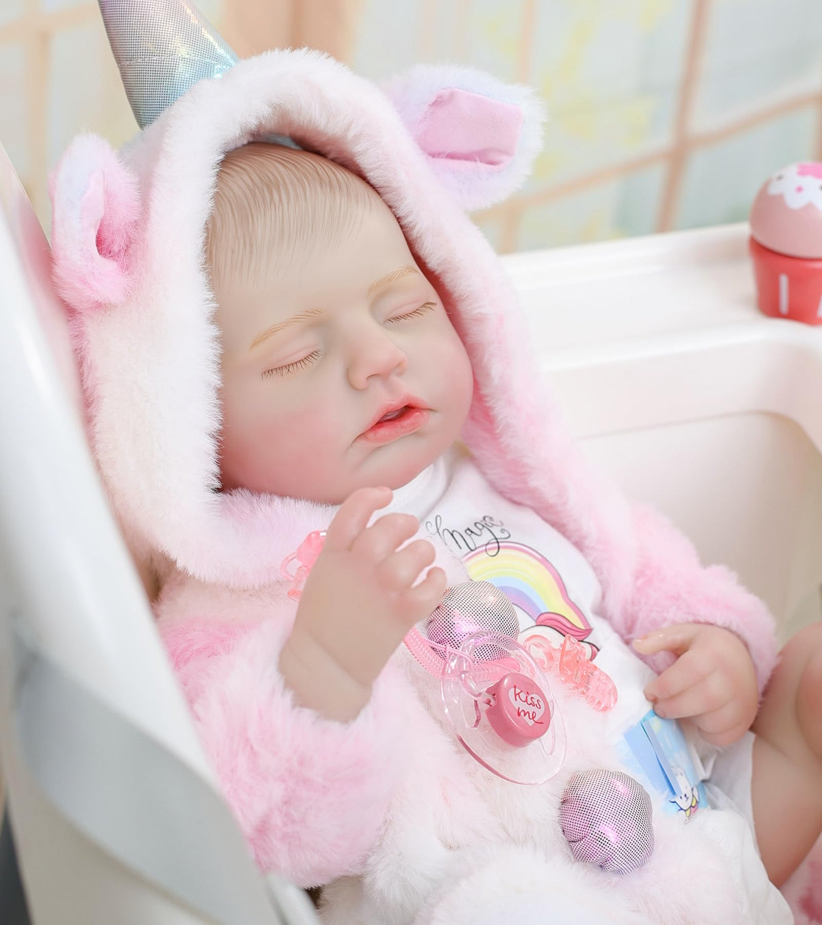 20 Inch Realistic Full Body Vinyl Baby Doll X3924