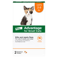 Topical Cat Flea Treatment and Prevention for Small Cats 2-9 lbs Y39411