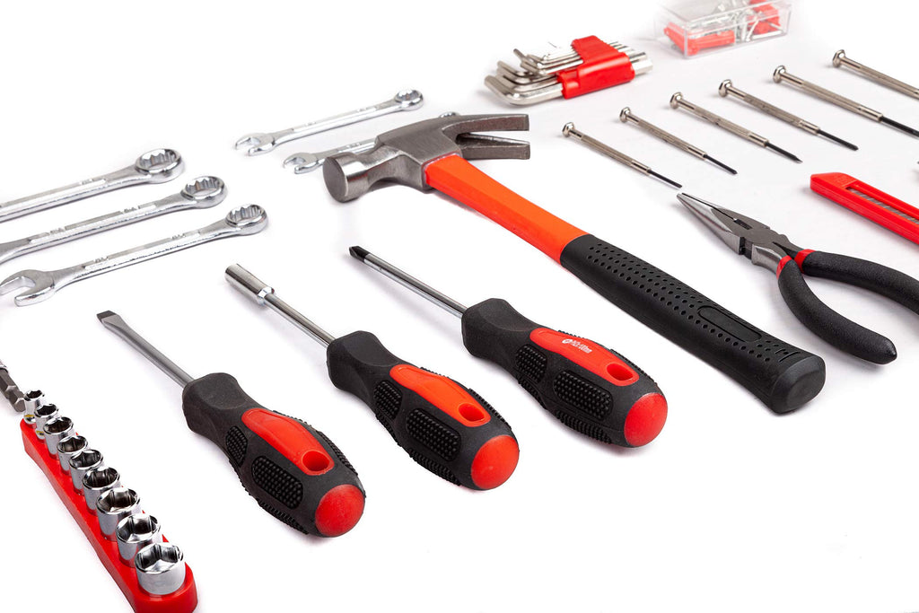 148-Piece Household Tool Set with Plastic Toolbox A926