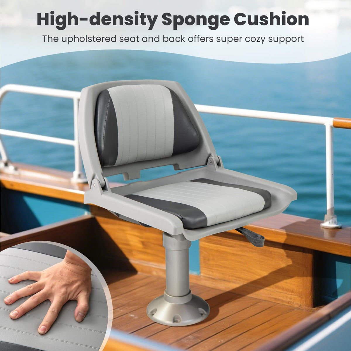 Folding Low Back Boat Seats H263