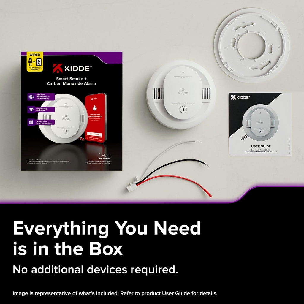 Hardwired Smoke and Carbon Monoxide Detector Q287