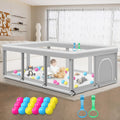 Large Baby Playpen with Soft Breathable Mesh F869