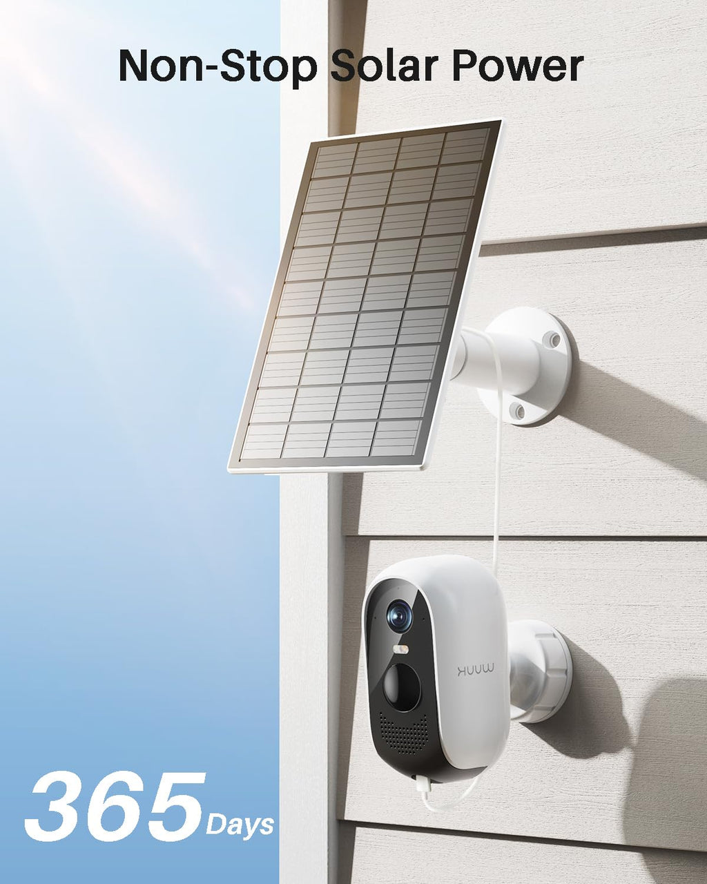 Solar Security Cameras Wireless Outdoor 2K X9818