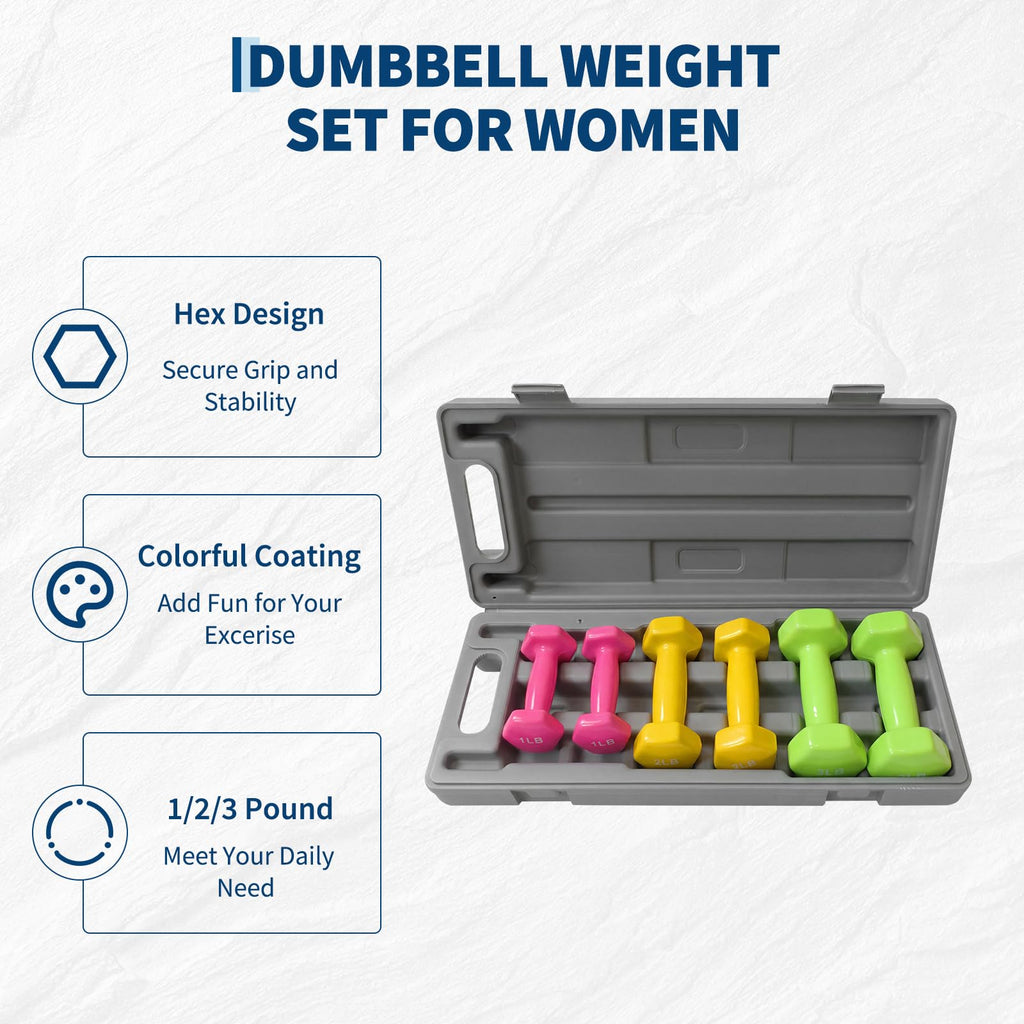 Neoprene Coated Dumbbell Set G70263