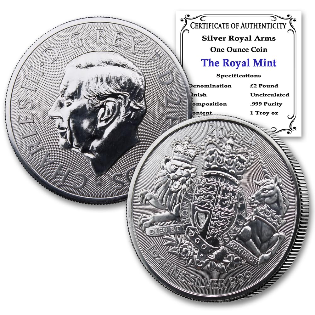 1 oz Silver British Royal Arms Coin O31069