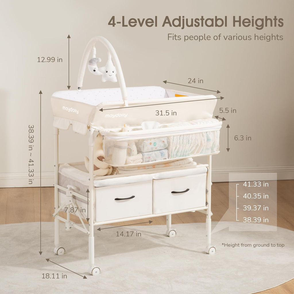 Portable Foldable Waterproof Baby Changing Table P34607