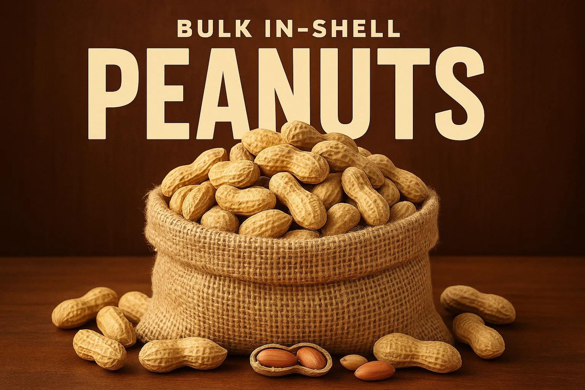 Fire Roasted In-Shell Peanuts 25 lb Box V707712