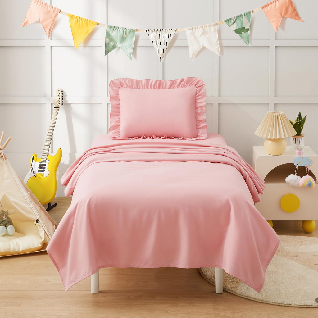 Light Pink Toddler Sheet Set F758692