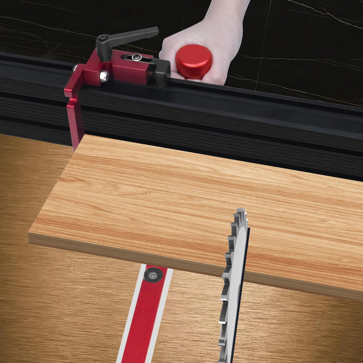 Miter Gauge with Miter Fence and 60 Degree Angled Ends O5964