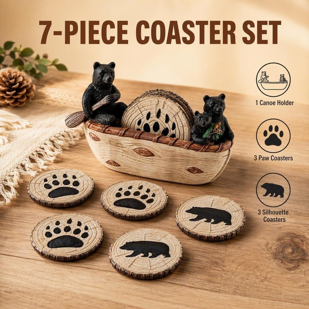 6 Pcs Coasters Set A241