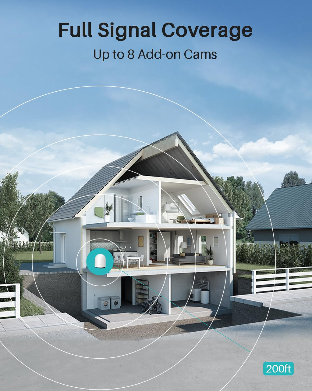 Solar Security Cameras Wireless Outdoor 2K X9818