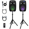Portable 15-Inch 2000 Watt 2-Way Powered PA Speaker System P902