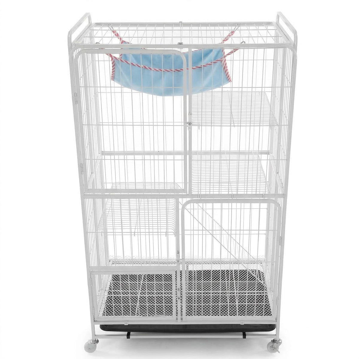 4-Tier Metal Wire Cat Playpen V9231