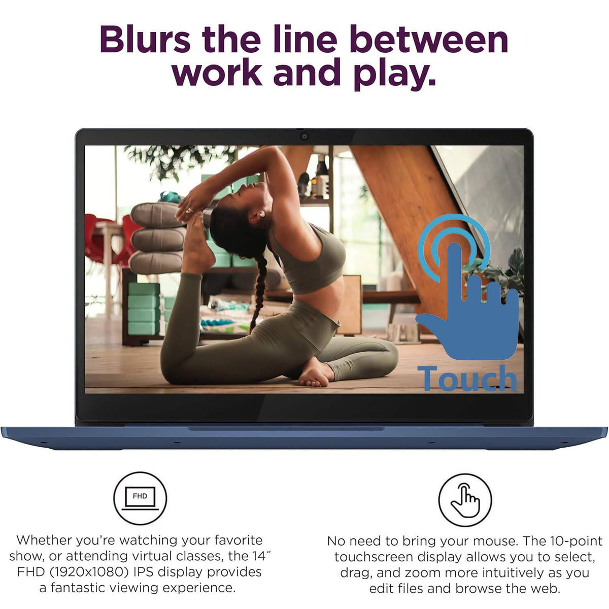 14" FHD Touchscreen Chromebook C495614