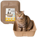 4 Pack Disposable Cardboard Cat Litter Boxes L5520