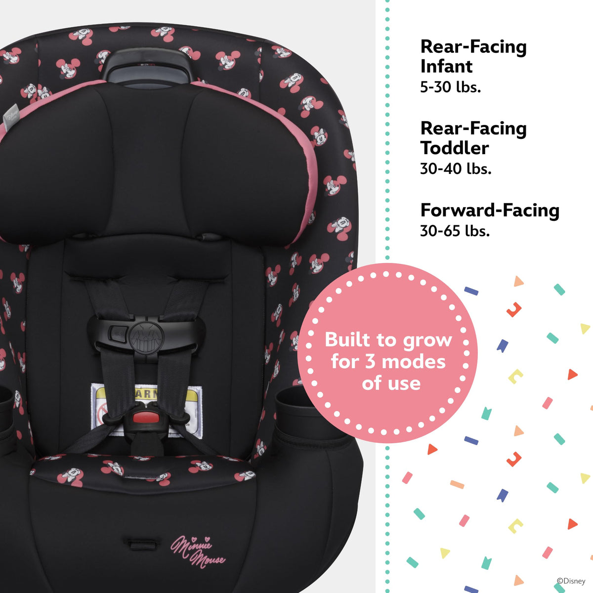 3-in-1 Convertible Car Seat V9311
