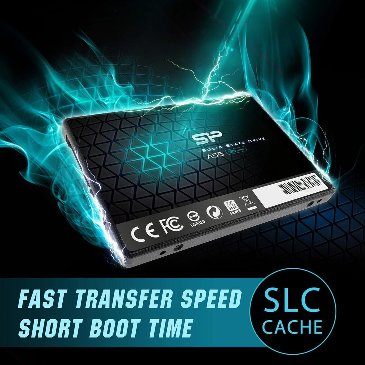 1TB 3D NAND SATA III 2.5" Internal Solid State Drive F14926