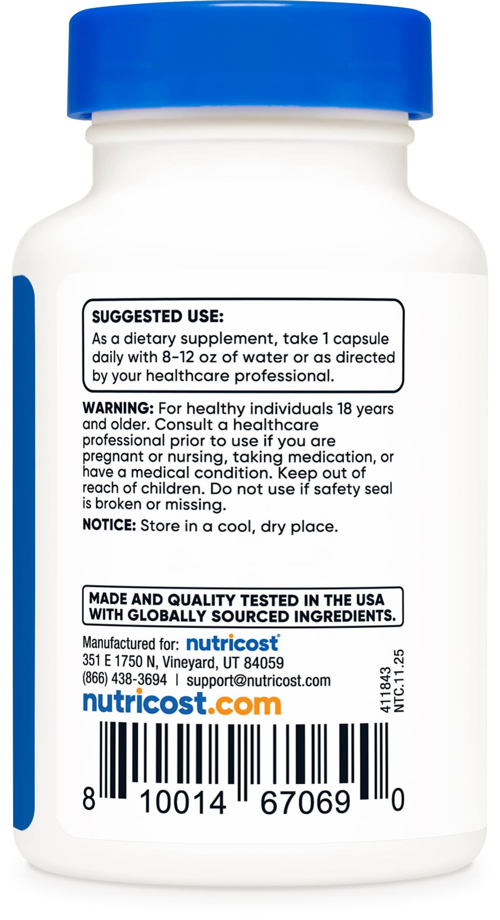 Tudca 500mg 30 Capsules Gluten Free Q1682
