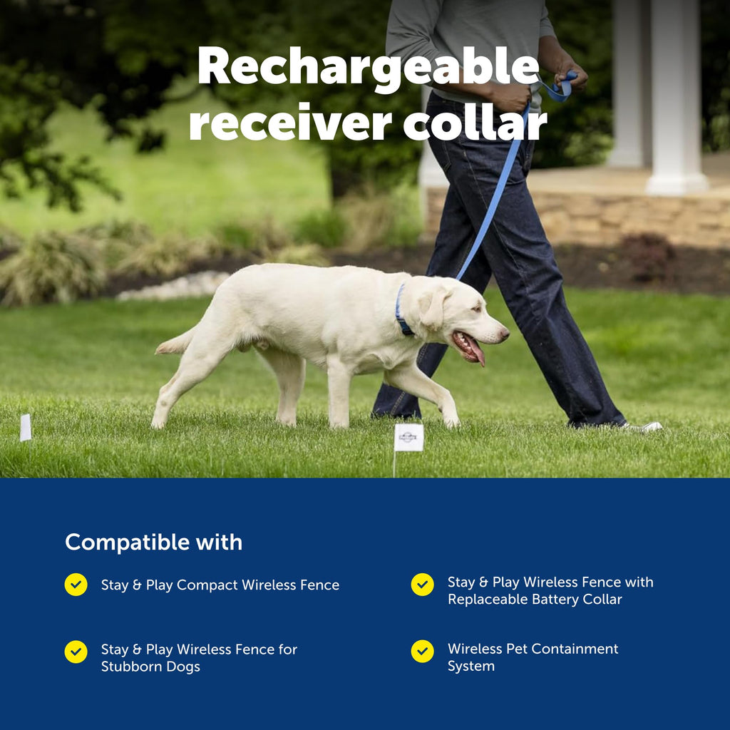 Rechargeable Wireless Fence Collar J750