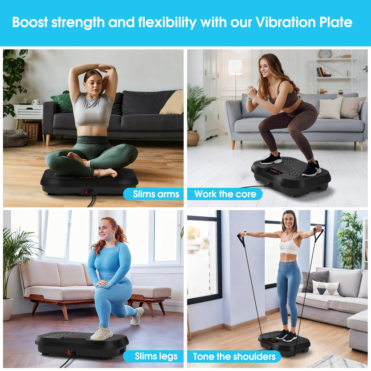 Vibration Plate Exercise Machine L17821