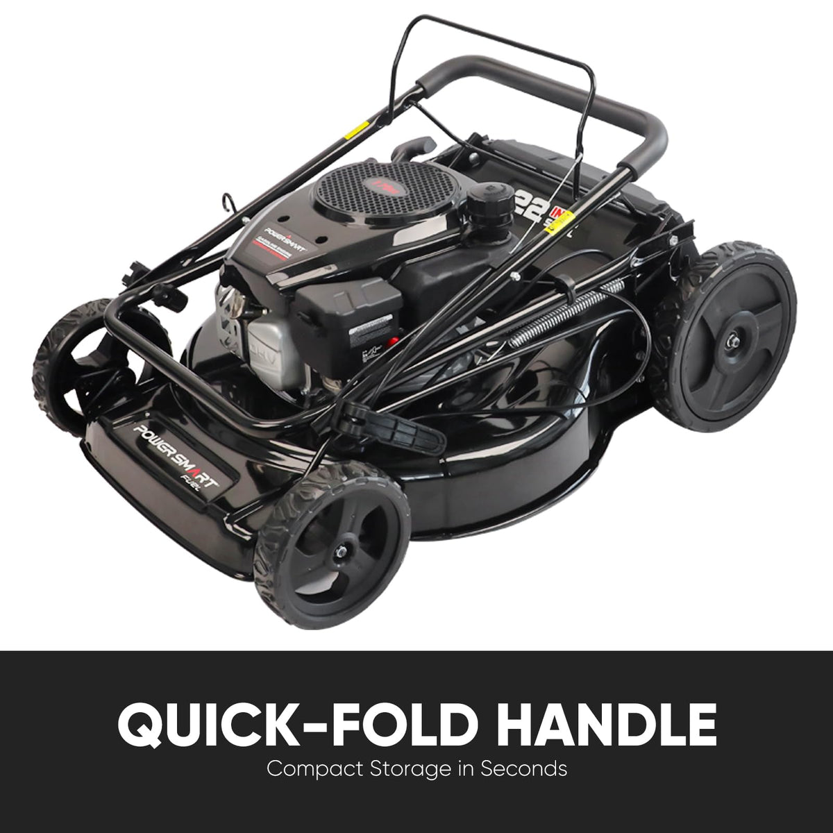 22-Inch Self Propelled Gas Lawn Mower, 170cc 4-Cycle OHV Engine T581635