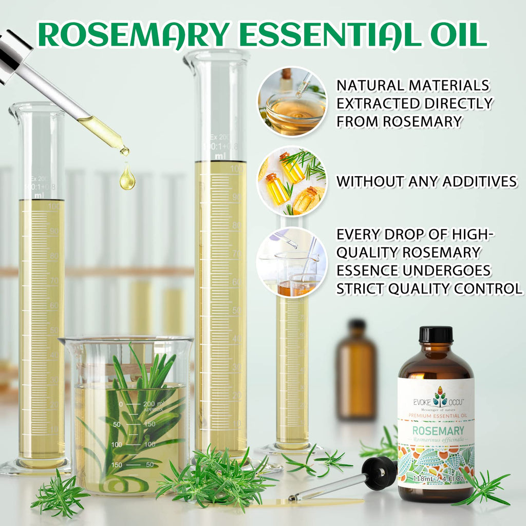 Rosemary Peppermint Lavender Geranium Essential Oil 4 Oz Q4623