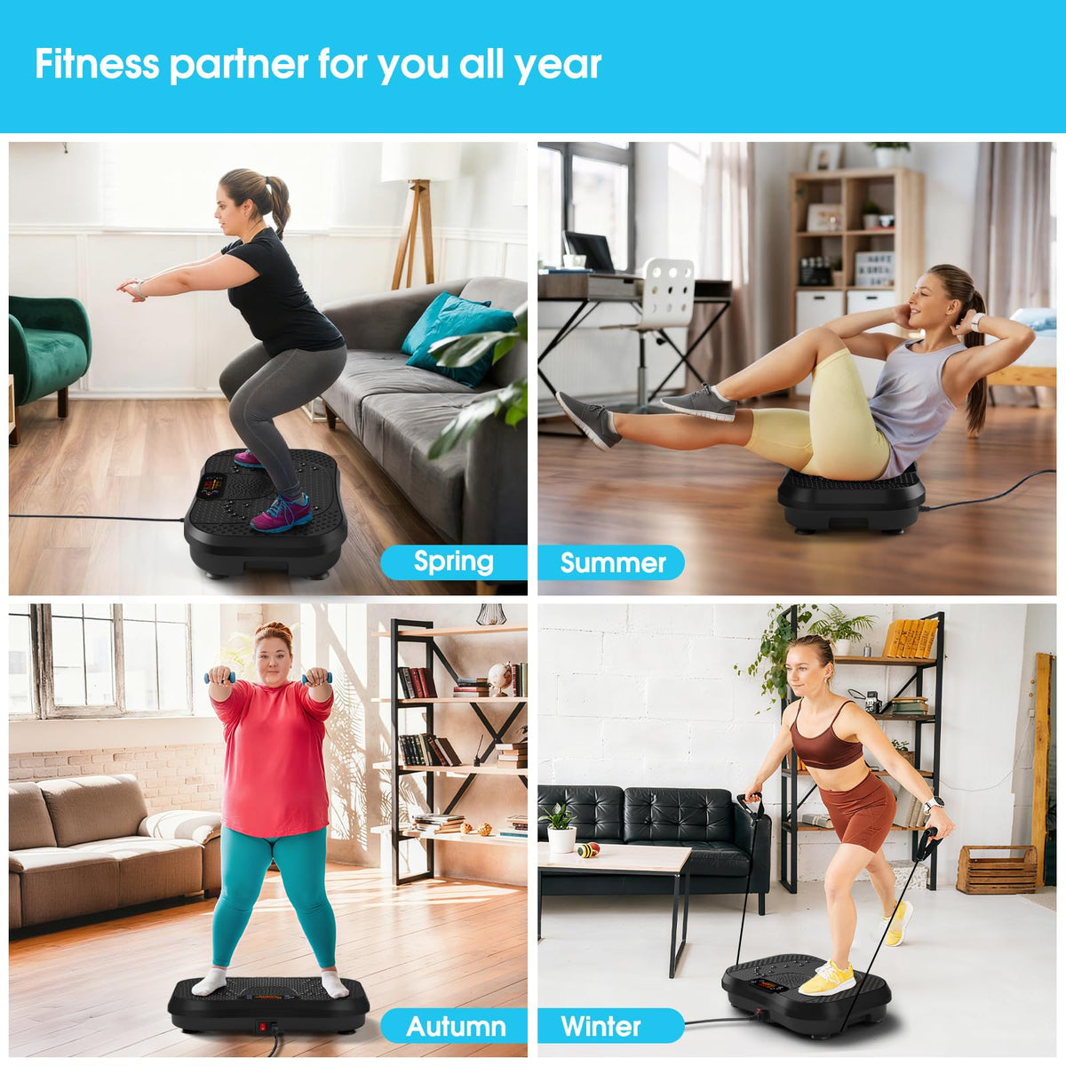 Vibration Plate Exercise Machine L17821