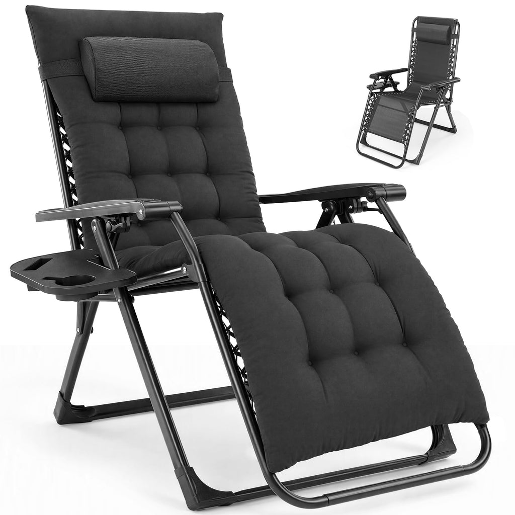 Zero Gravity Chair with Cup Holder Trays Z6895