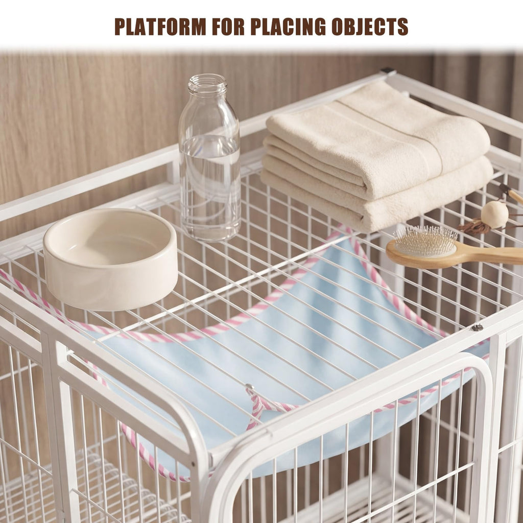 4-Tier Metal Wire Cat Playpen V9231