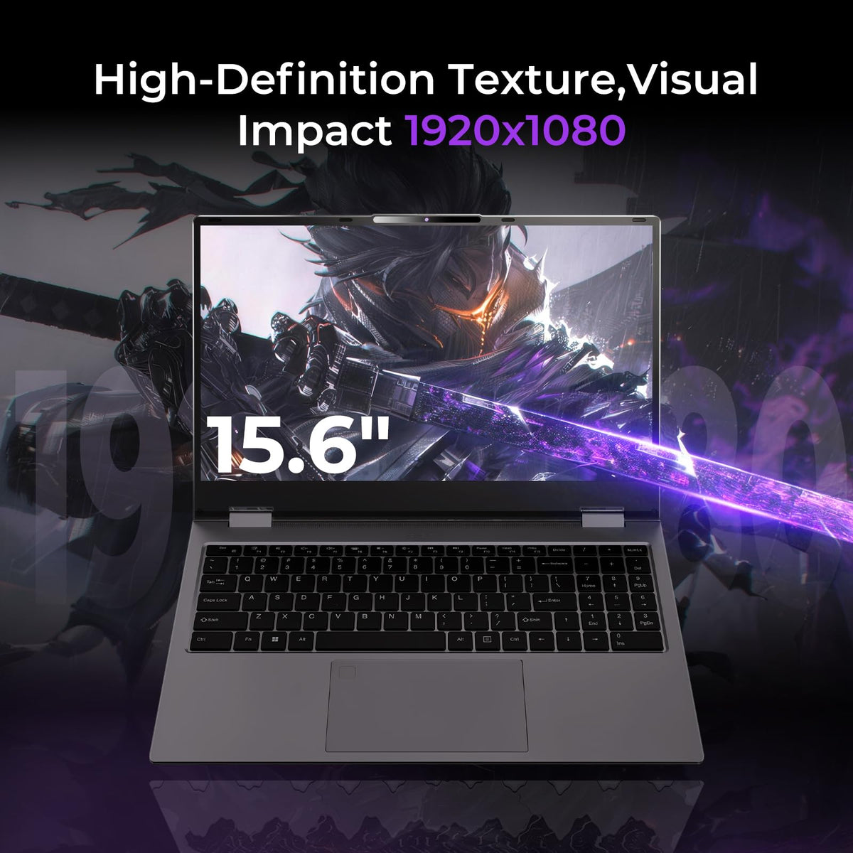 15.6" 2-in-1 Touchscreen Laptop Computer, 16GB RAM 256GB SSD F501356