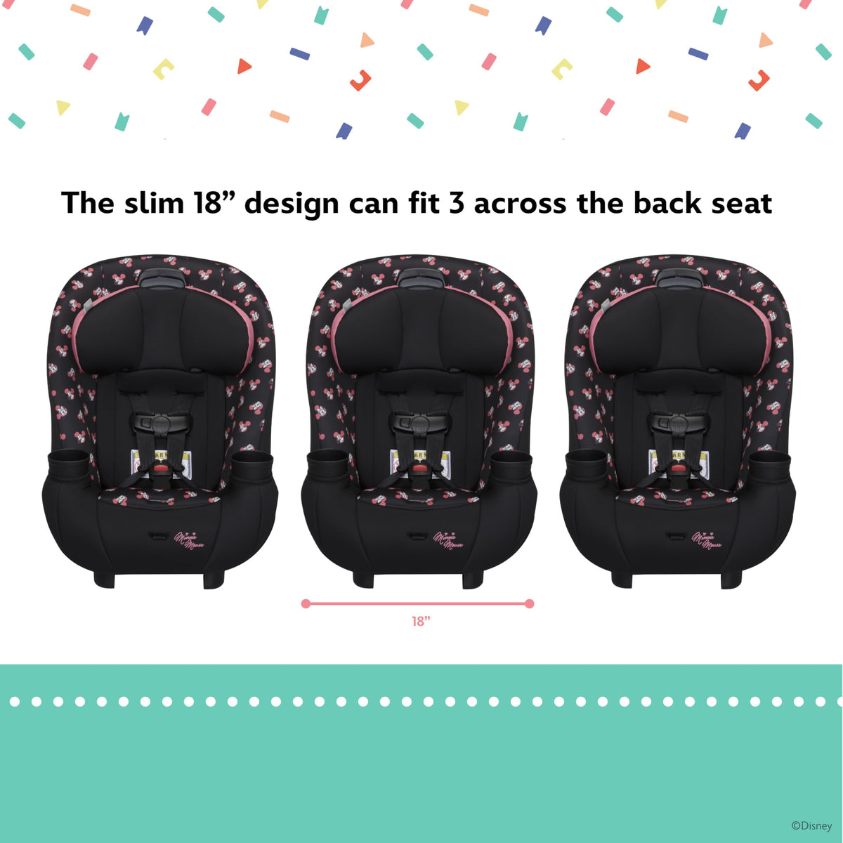 3-in-1 Convertible Car Seat V9311
