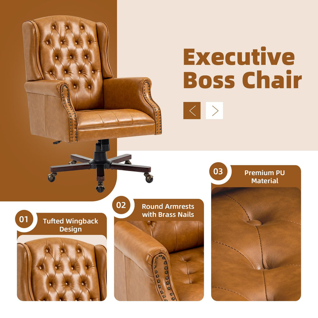Brown Ergonomic Office Chair R5370