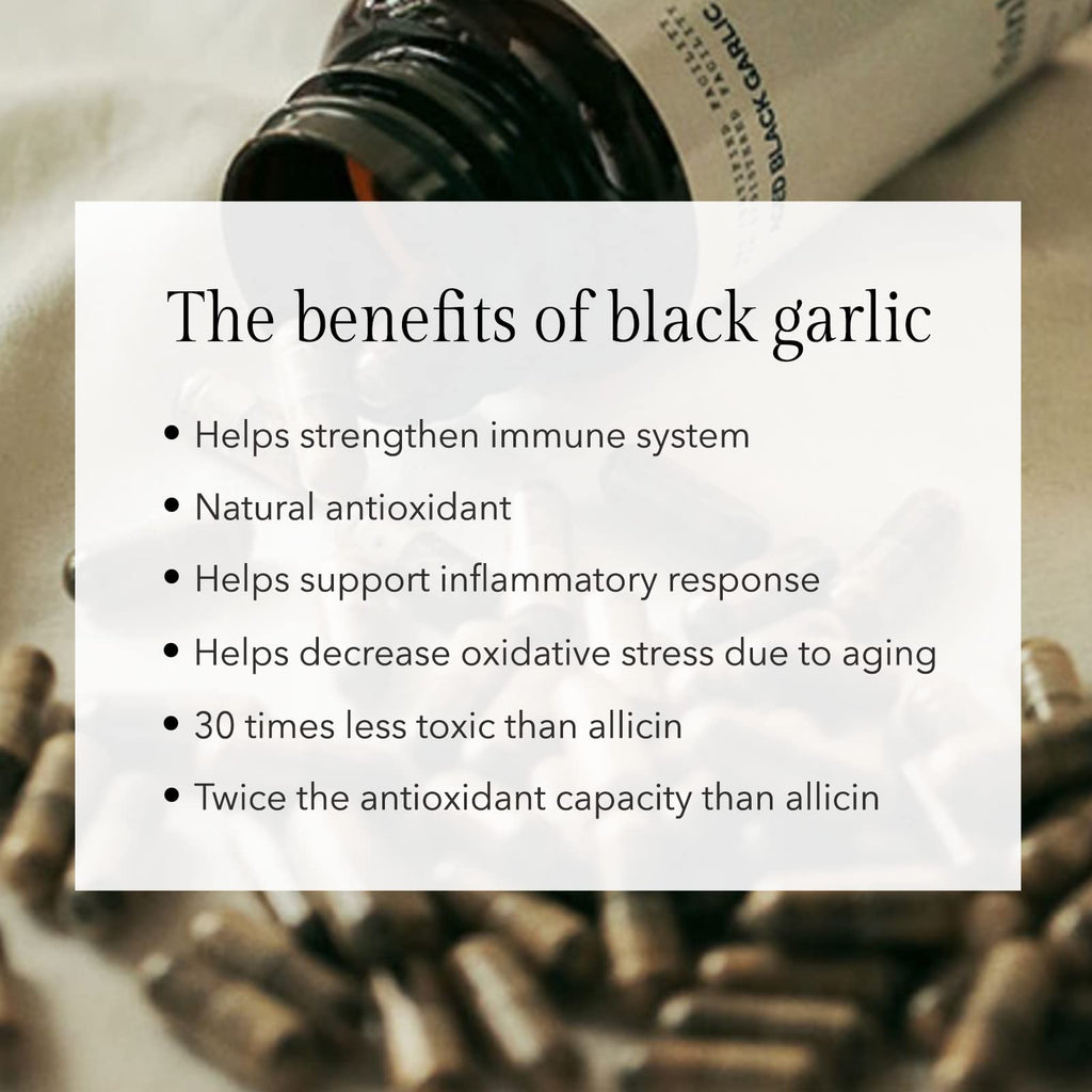 Black Garlic 60 Capsules O974412