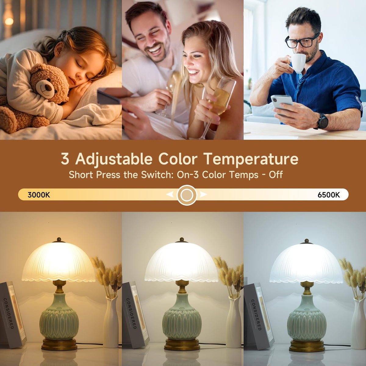 Ceramic Retro Table Lamp N976
