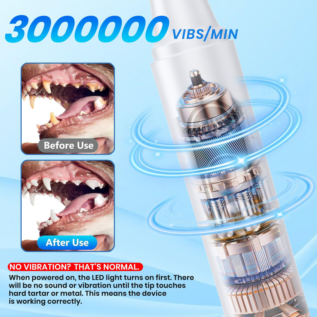 Dog Plaque Remover for Teeth with UV Sanitizing Chamber R18689