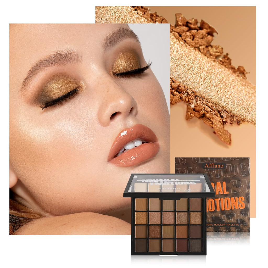 Nude Neutral Matte Shimmer 25 Shades Eyeshadow Palette Q653