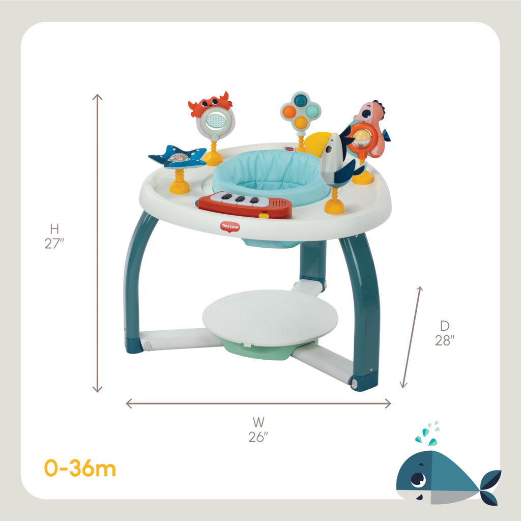 5-in-1 Activity Center with Piano & 6 Toys H250387