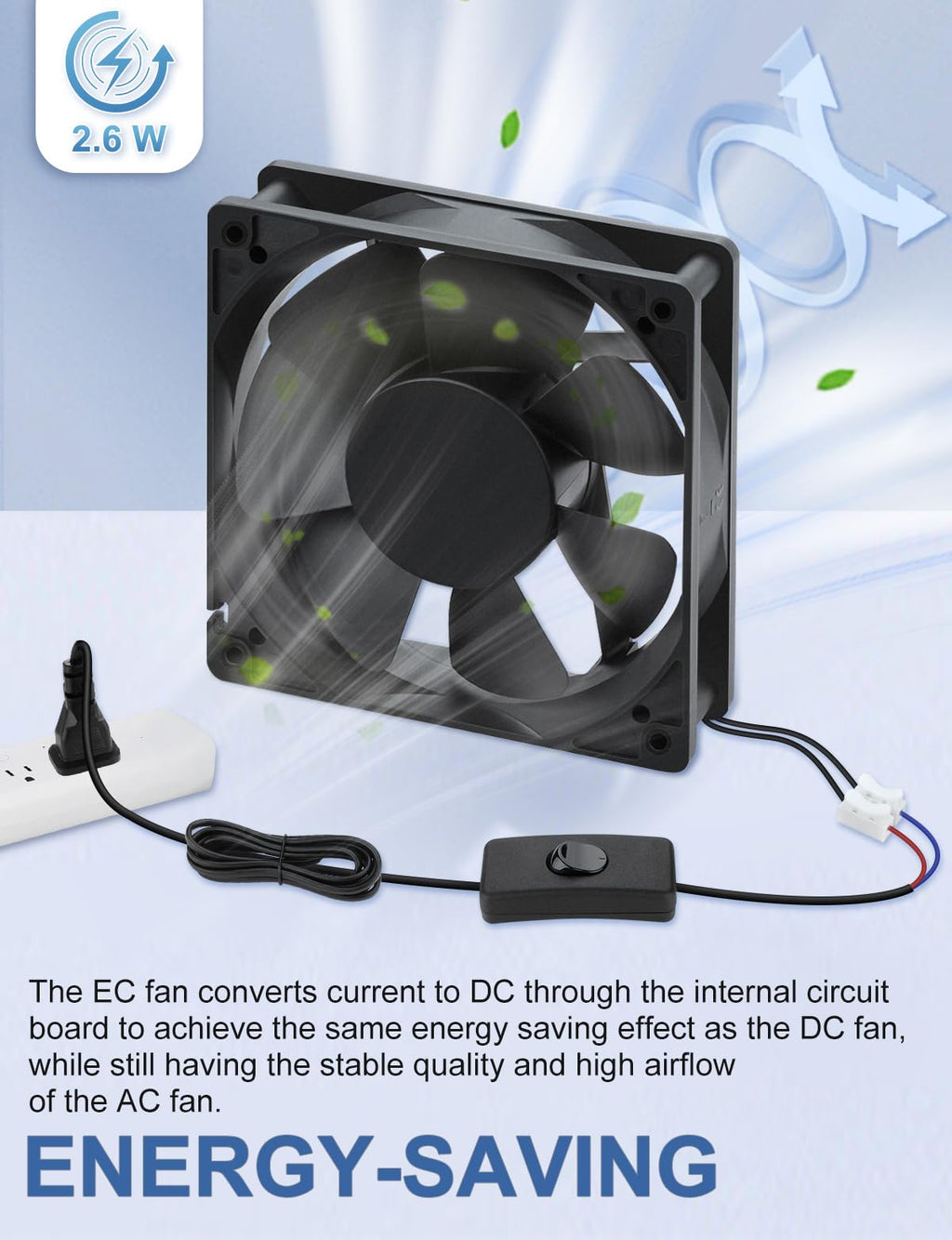120mm x 25mm 120V Brushless Axial Fan C73653