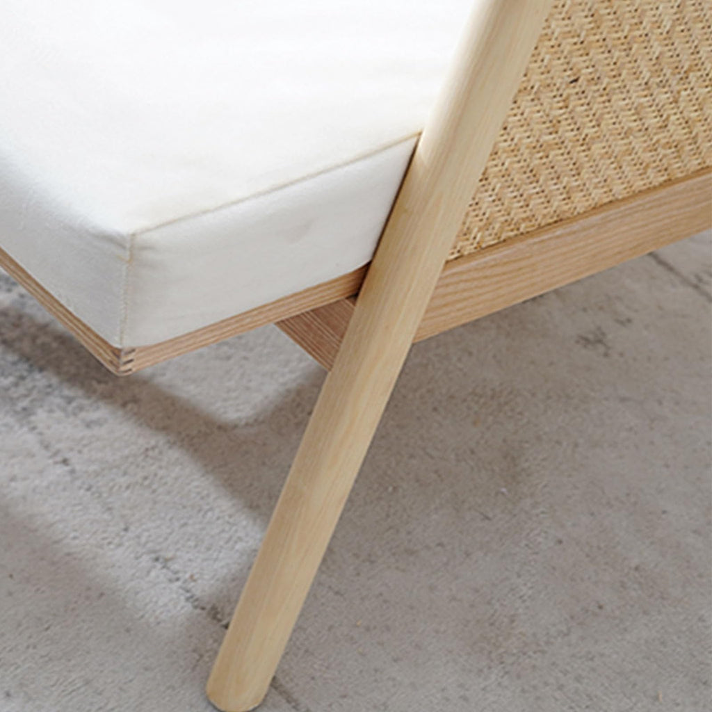 Rattan Wood Wicker Sofa Chair H403780
