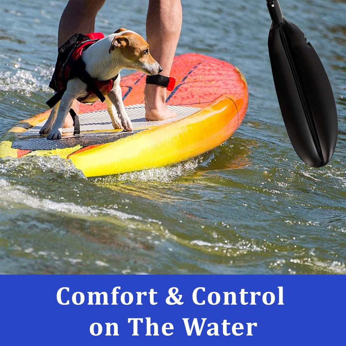 Adjustable Kayak Paddle with Paddle Leash Q562