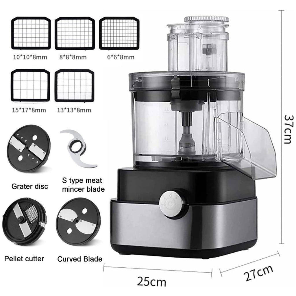 4 in 1 Electric Vegetable Dicer with Dicing Molds K2502