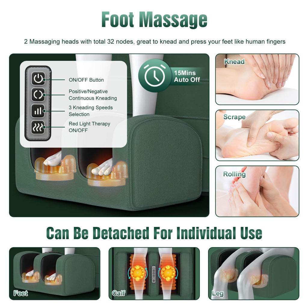 Full Body Massage Mat with Heat & Vibration O524
