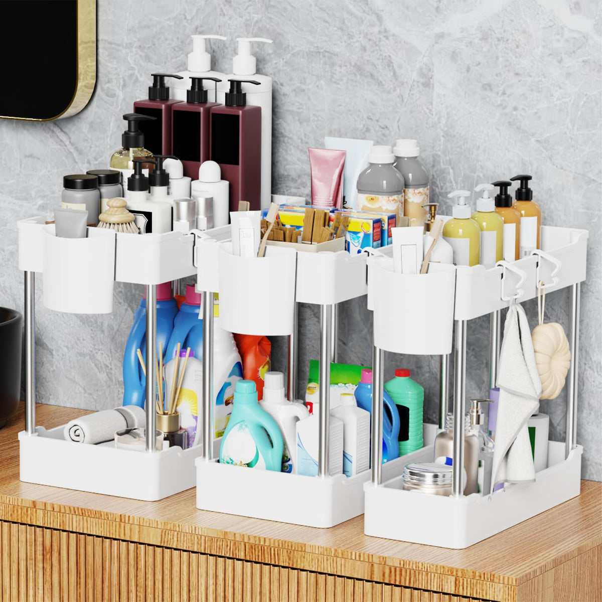 3 Pack Under Sink Organizer Q884