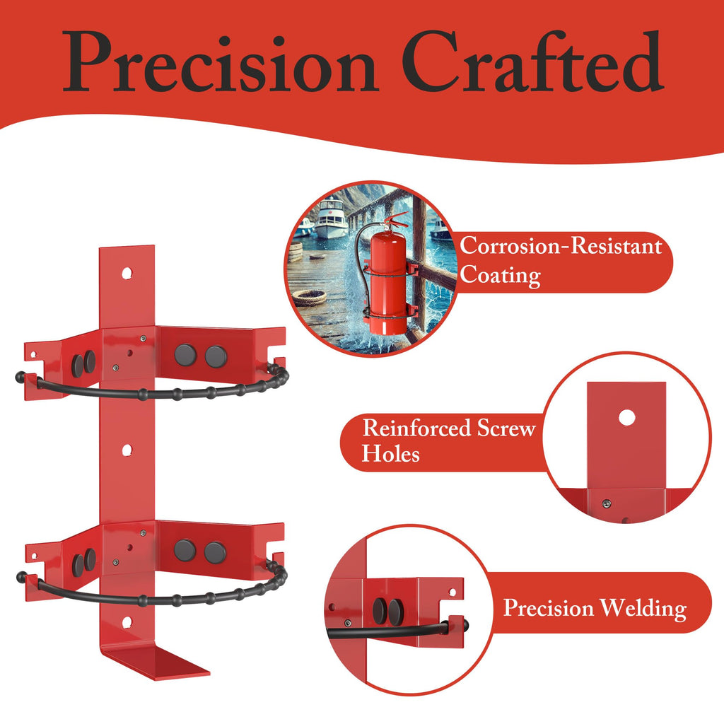 Fire Extinguisher Mount Bracket 2.5&5lb 1 Pack M399