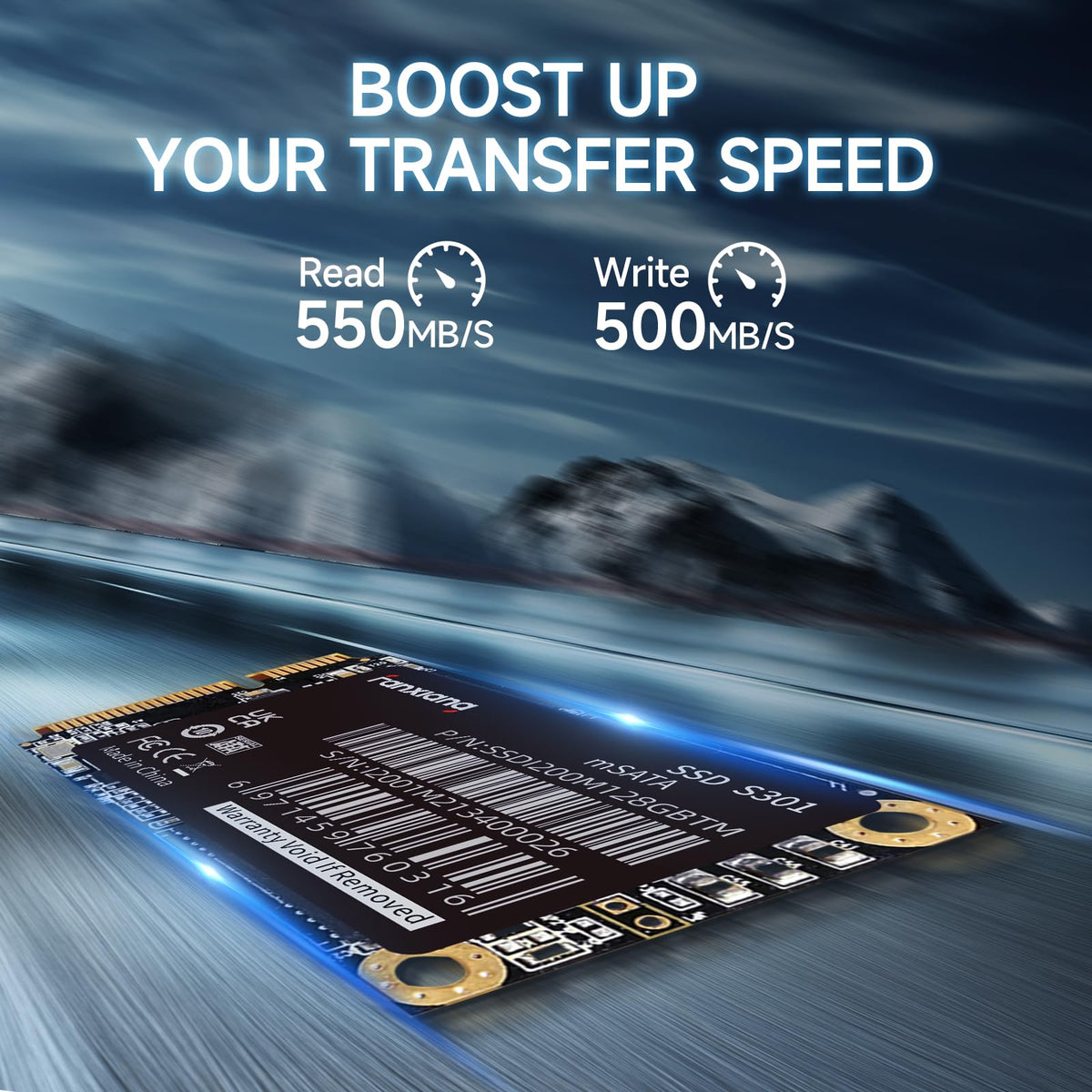 1TB mSATA III Internal SSD N2350