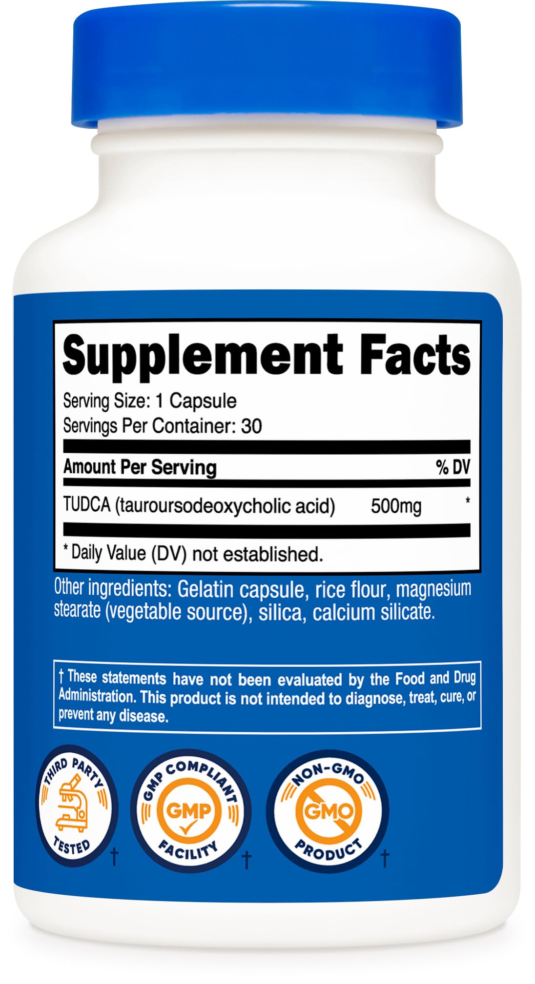 Tudca 500mg 30 Capsules Gluten Free Q1682