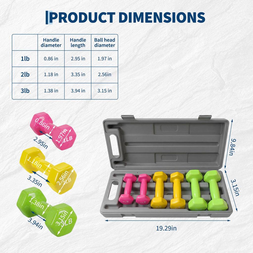 Neoprene Coated Dumbbell Set G70263