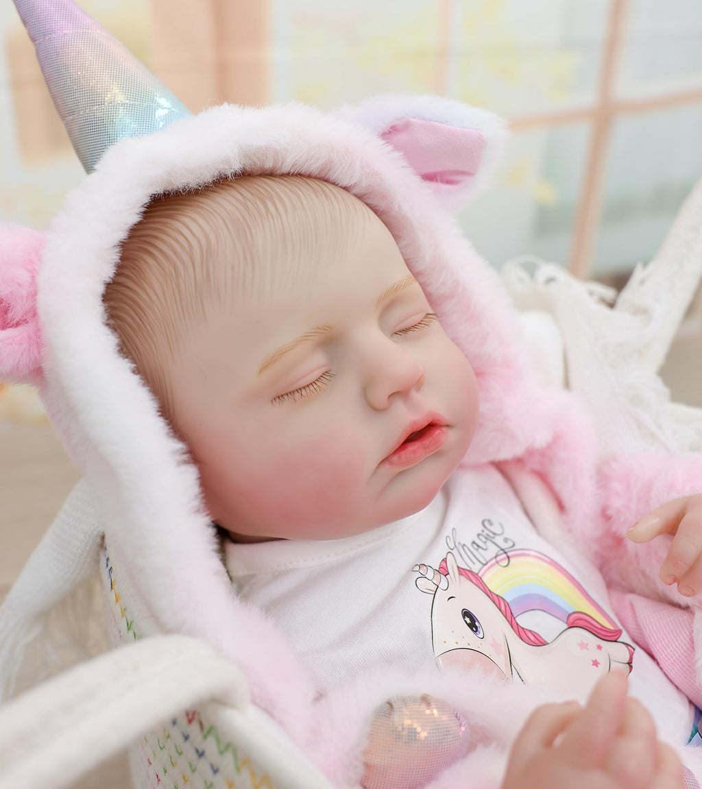 20 Inch Realistic Full Body Vinyl Baby Doll X3924